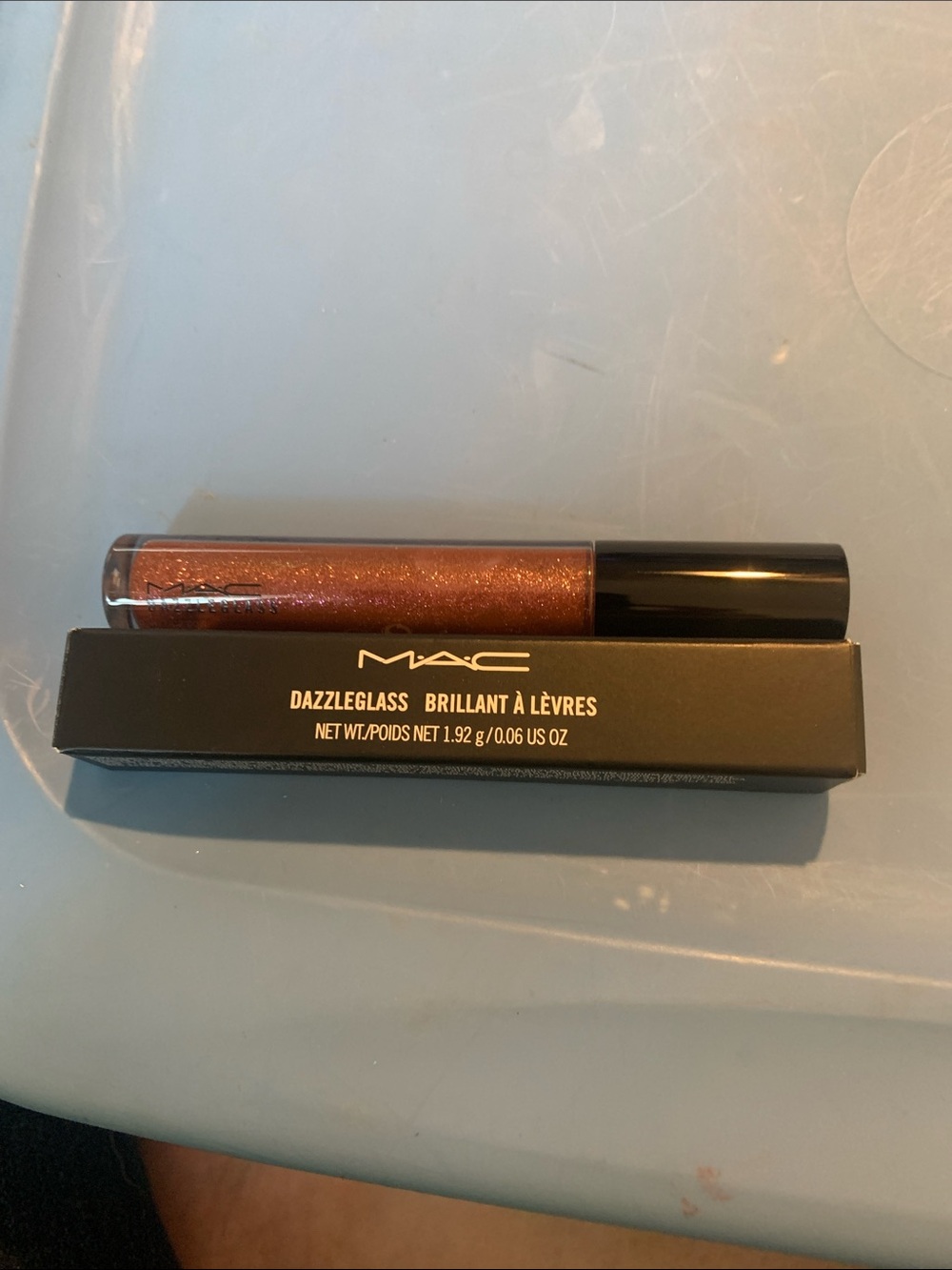 MAC Cosmetics Dazzleglass Lip Gloss in Shimmery Copper Get Rich Quick